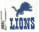 Detroit Lions Small Logo Small Window Cling