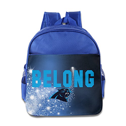 Carolina Panthers Logo Children Backpack RoyalBlue Bag