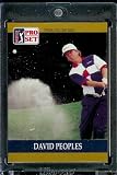 1990 ProSet # 57 David Peoples Rookie PGA Golf Card - Mint Condition - Shipped In Protective Screwdown Dispaly Case!