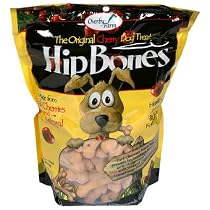 Hip Bones Tart Cherry Dog Biscuits, 17.6-Ounce Bags (Pack of 6)