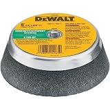 DEWALT DW4965 6 x 2 x 5/8-11 Concrete/Masonry Grinding Steel Backed Cup Wheel