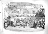 STADT-LEHRSAAL-THEATER-TRIBUNAL 1860 DER SZENEN-GESCHICHTEN-ZWEI