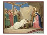 Adoration of the Magi, 1857 Giclee Poster Print by Hippolyte Flandrin, 24x18