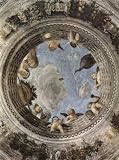 Andrea Mantegna (Cycle of frescoes in the Camera degli Sposi in Palazzo Duccale in Mantua, Szene: vault fresco)