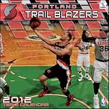 NBA Portland Trail Blazers 2012 Wall Calendar