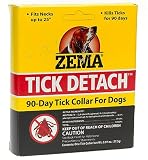ZEMA Tick Detach Tick Collar for Dogs - KILLS and DETACHES Ticks