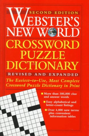 Webster's New World Crossword Puzzle Dictionary