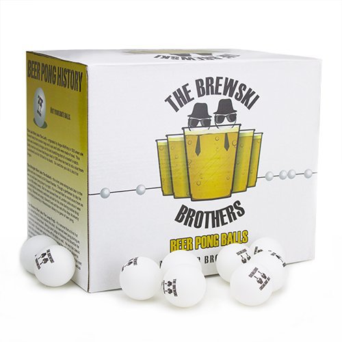 Brewski Brothers Beer Pong Balls 144 Count Set Agathdfafaxfaz