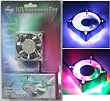 Evercool 60mm LED Aluminum Fan Blue