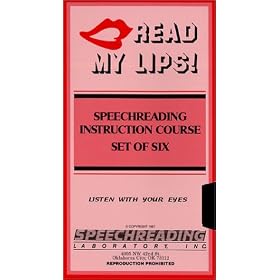 READ MY LIPS! Lipreading Video Lessons (Boxed Set 1-6) Learn to Listen with your EYES! [VHS]