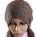 Leegoal Women Knit Snow Hat Winter Snowboarding Beanie Crochet Cap