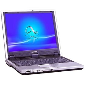 Sharp Actius PC-AV18 Laptop (AMD Athlon-XP 1800+, 256 MB RAM, 40 GB Hard Drive, CD-RW/DVD Drive)
