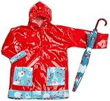 Western Chief Toddler Cherry Print JacketUmbrella Set