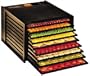Excalibur 3900 Deluxe Food Dehydrator - 9 Tray - Black - Food Dryer Kitchen Appliance - Food Storage & More