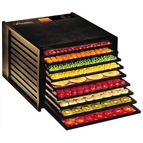 Excalibur 3900 Deluxe Food Dehydrator - 9 Tray - Black - Food Dryer Kitchen Appliance -... by Jerky Makers