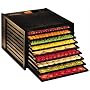 Excalibur 3900 Deluxe Food Dehydrator - 9 Tray - Black - Food Dryer Kitchen Appliance - Food Storage & More