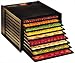 Excalibur 3900 Deluxe Food Dehydrator - 9 Tray - Black - Food Dryer Kitchen Appliance - Food Storage & More