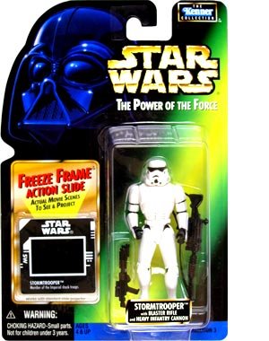 Star Wars Power of the Force Freeze Frame Action Slide Storm Trooper with Blaster Rifle and Heavy Infantry Cannon 517YK1IxcQL Star Wars Power of the Force Freeze Frame Action Slide Storm Trooper with Blaster Rifle and Heavy Infantry Cannon