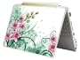 Bundle Monster MINI NETBOOK Laptop Notebook Skin Sticker Cover Art Decal - 7" 8" 9" 10" - Fit HP Dell Asus Acer Eee Compaq MSI - Pink Green Floral