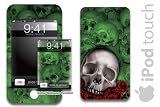New Apple iPod Touch Protective Skin, fits all 8,16,32gb models - BoneCollector - Green