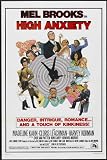 High Anxiety Poster B 27x40 Mel Brooks Madeline Kahn Cloris Leachman