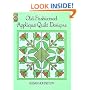 Old-Fashioned Applique Quilt Designs (Dover Design Library)