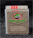 10pics Organ 15x1 HAx1 Flat Shank Home Sewing Needle Size 14 Ball Point