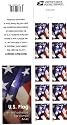 2009 US FLAG #4396 Complete Booklet of 10 x 44 cents US Postage Stamps