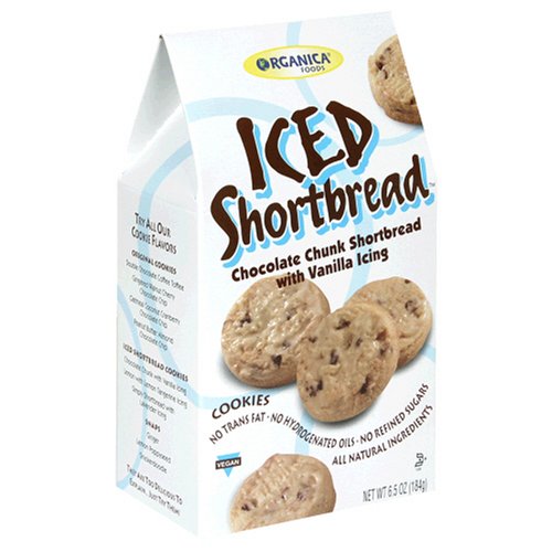 Organica Cookies, Chocolate Chunk with Vanilla Icing, 6.5-Ounce Unit (Pack of 12) by Organica Foods