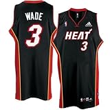 Dwyane Wade Black adidas NBA Swingman Miami Heat Youth Jersey