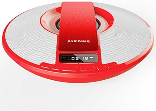 Janpims Airship SDY-021 HiFi Bluetooth Stereo Audio Speaker Red & White