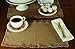 Burlap Natural Cotton Fringed Placemats (Set of 2) 12x18