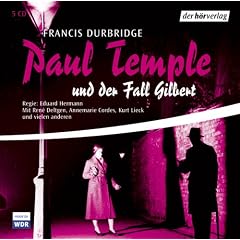 Paul Temple und der Fall Gilbert. 4 CDs