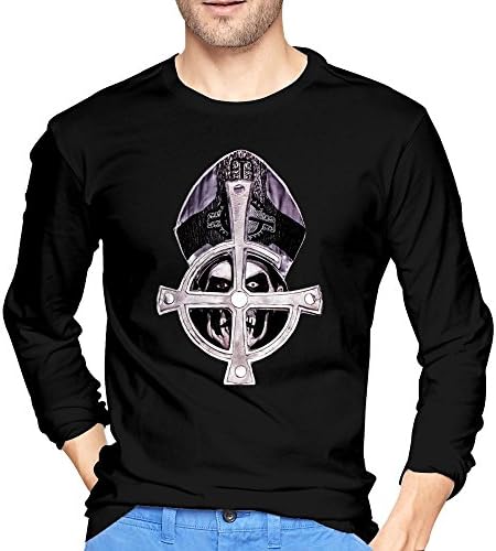 Men's Black Ghost B C Swedish Band Meliora Best Metal Long-Sleeves