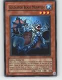 2009 YuGiOh! 5D's Turbo Pack Booster One # TU01-EN015 Gladiator Beast Murmillo (Common) / Single YuGiOh! Card in Protective Sleeve
