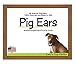 Pig Ears for Dogs - 6 Huge Whole Pig Ears Alternative to Rawhide Chews and Cow Ears. Best Whole Pig Ear Dog Treats Sourced and Made in The USA! All Natural Hickory Smoked, USDA Human Grade Quality