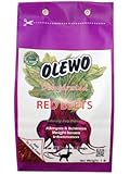 Olewo Red Beets Allergy Dog Food Supplement, controls skin allergies and itching with natural detoxification support, adds natural source vitamins to any dog food to promote overall health, 1-ingredient, non-GMO product, Made in Germany, 1 Pound