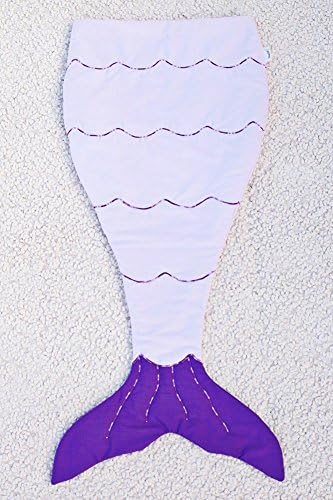 STrATO Kids Embroidered Blankets, Mermaid Tail Blanket Children Sleeping Bags Gift for Children