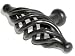 Top Knobs-Normandy Collection M626 Large Oval Twist Knob in Patine Black