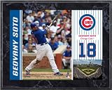 Geovany Soto Chicago Cubs 8x10 Color Plaque