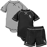 Majestic Chicago White Sox Infant Home and Away Three Piece Set