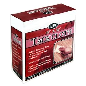 12 Piece Tack Rag Cloth
