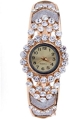 SunShine Day Fashion High Quality Luxury Rhinestone Hollow Steel Bracelet Quartz Wristwatches Women Casual Dress Watch Relogio Feminino 60G