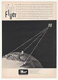 1961 Bendix Project Advent Military Satellite Network Print Ad