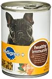 Pedigree + Healthy Immunity Choice Cuts in Gravy Food for Dogs, 13.22-Ounce Cans (Pack of 24)
