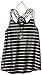 Beautees Girls' Sleeveless Tank Top with Necklace