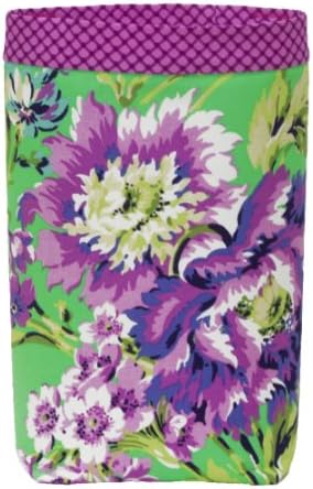 Car Trash Bag - HEADREST Style (AMY BUTLER LOVE BLISS/ PURPLE DIAMOND BAND) Standard Lining by GreenGoose Car Bags