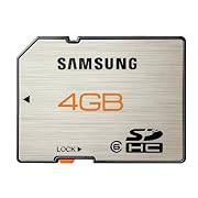 Samsung SDHC PLUS Class 6 Extreme Speed Memory Card - 4GB - MB-SP4GEU