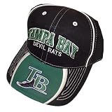 Tampa Bay Devil Rays Funky Stitch Adjustable Baseball Baseball Cap - Officially Licensed Licensed Major League Baseball Baseball Cap