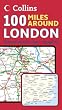 100 Miles Around London (Map)